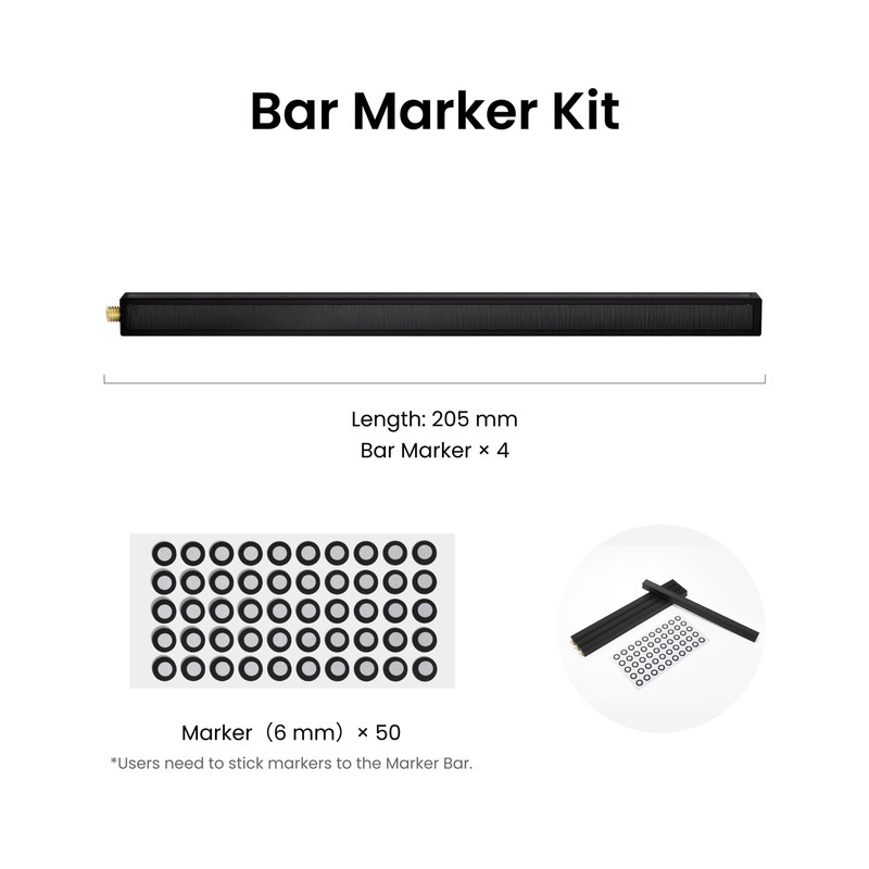 Revopoint MetroX Laser Scanner Marker Block Kit Accessories Magnetic gallery