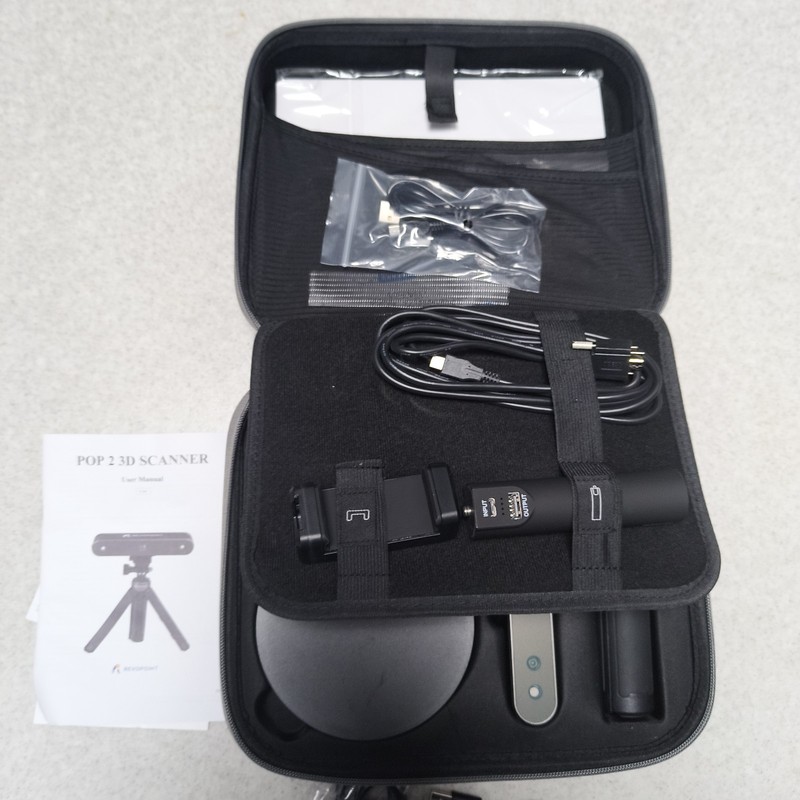 Revopoint POP 2 Premium 3D Scanner 0.05 mm - NEW, ORIGINAL PACKAGING & with additional LED Light! gallery