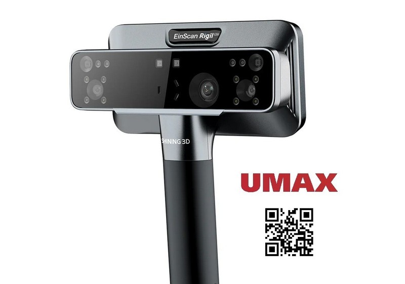 Shining3D EinScan Rigil Lite 3D Scanner Wireless Tri-Mode 32GB 1TB gallery