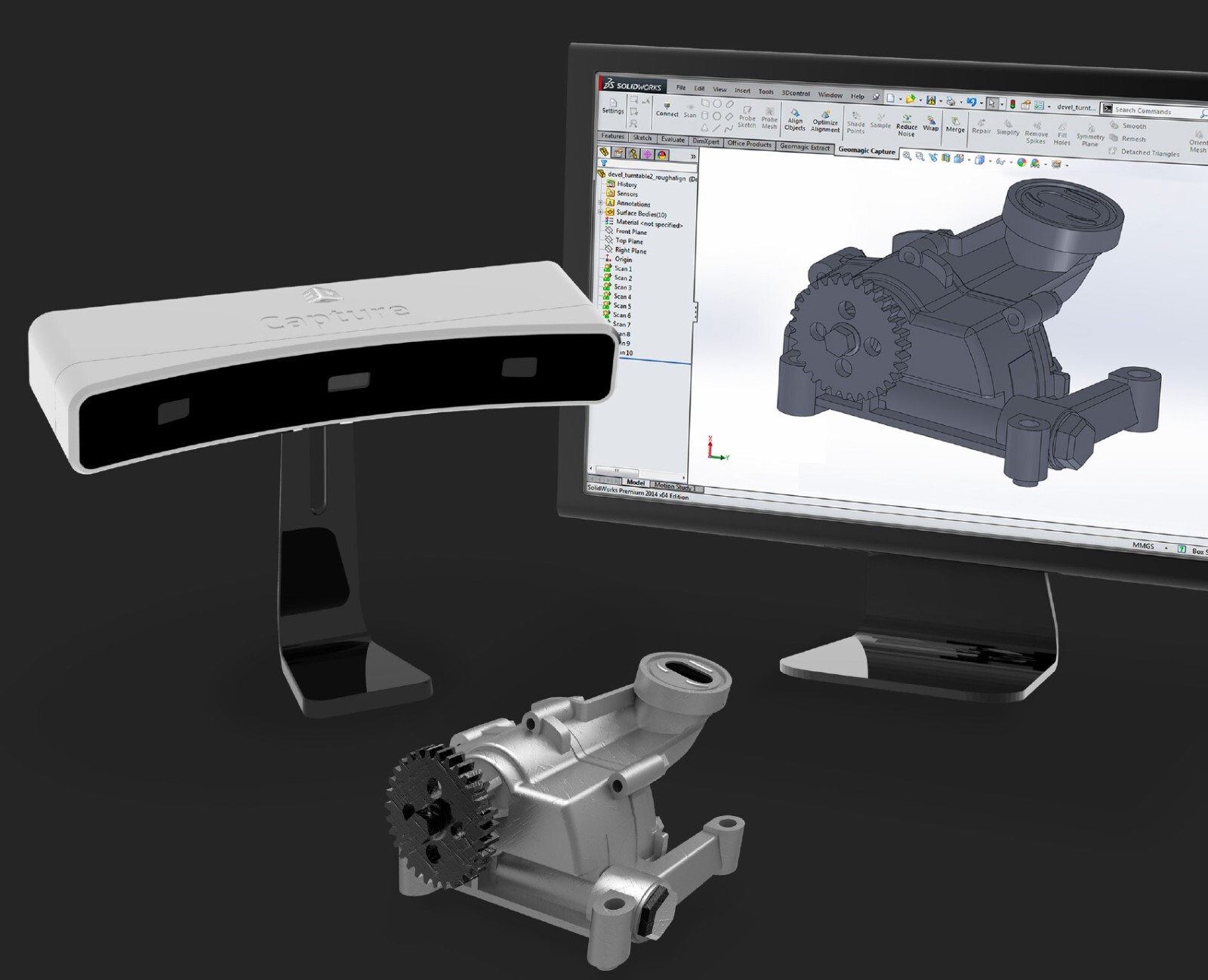 CAPTURE 3D scanner. Original and complete - 9/10 gallery