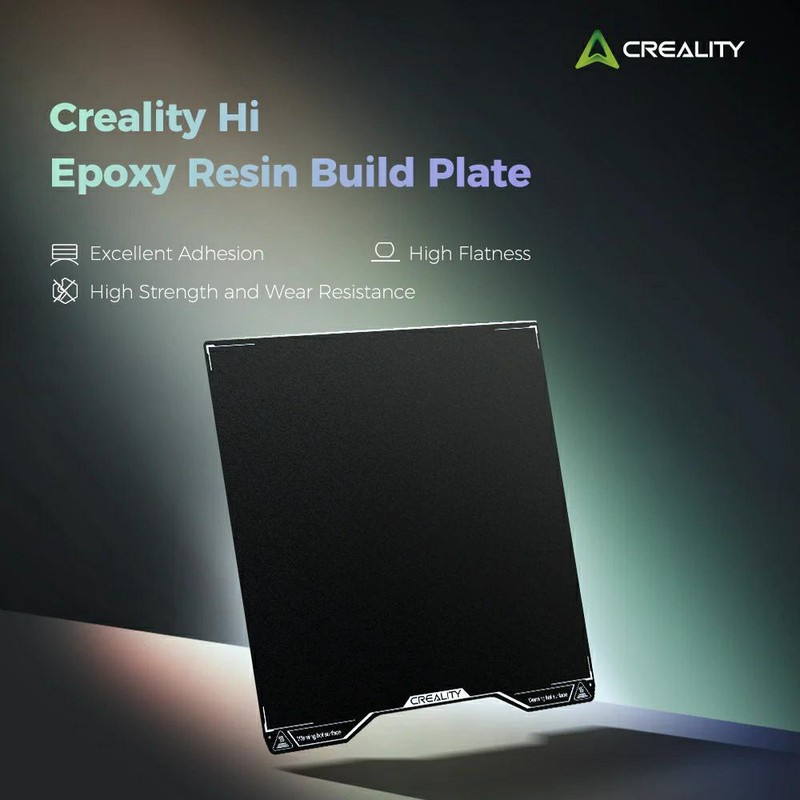 Creality Hi Epoxy Resin Build Plate 280*265mm Print Platform High Strength gallery