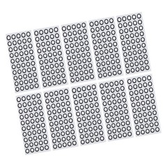 1000 Pcs 3D Scanning Marker ID 6mm OD 10mm High Reflection Strong Adhesion Fit