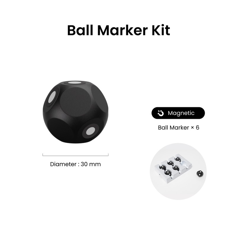 Revopoint MetroX Laser Scanner Marker Block Kit Accessories Magnetic gallery