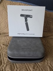 Revopoint POP 3 Plus 3D Scanner, 3D Print 0.04mm Precision, 18fps Handheld Color
