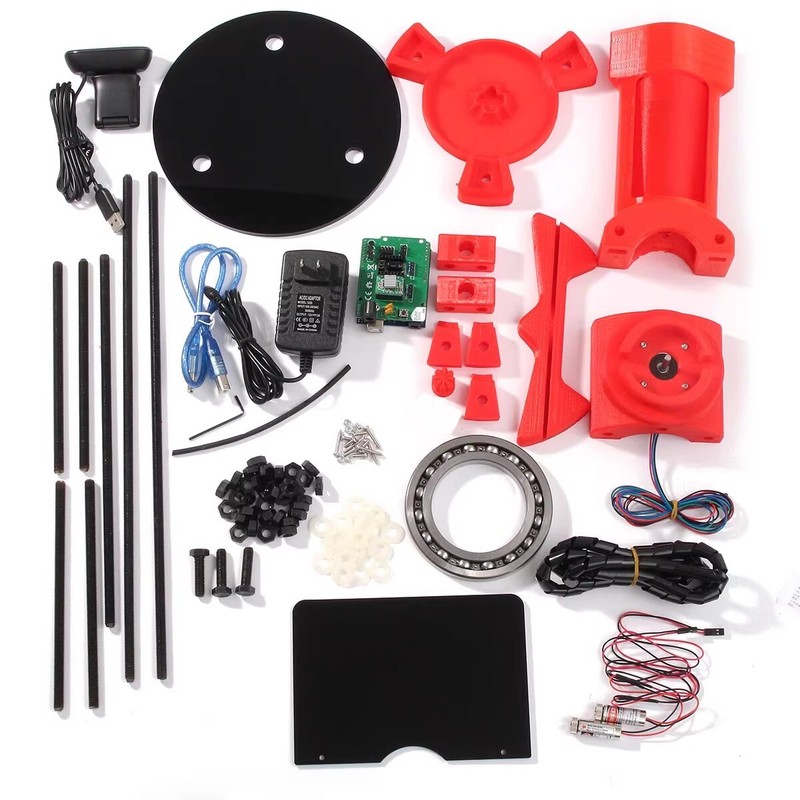 3D Scanner Laser Printer Plate Desktop Object Open Source Scanning Parts Kit gallery