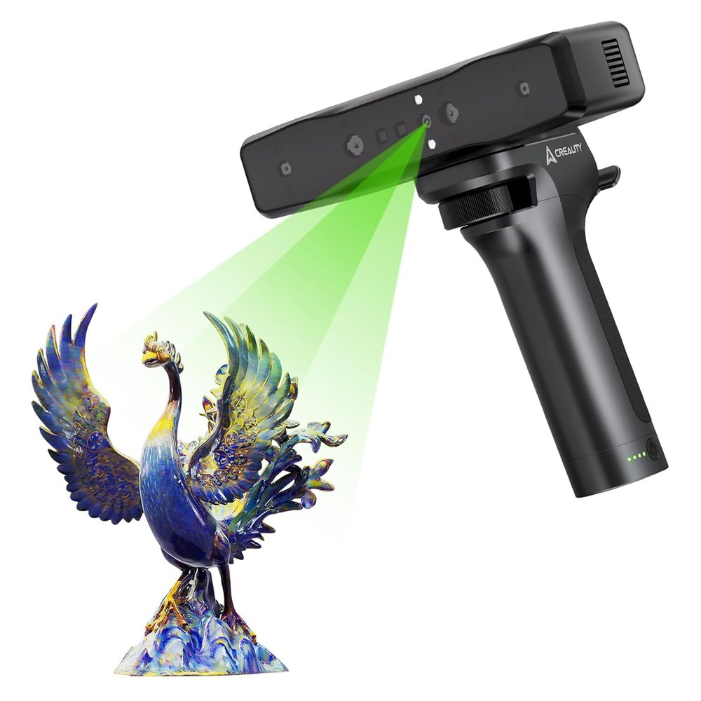 Creality Otter Lite 3D Scanner for 3D Printing 0.05mm Accuracy 24-Bit Full-Color