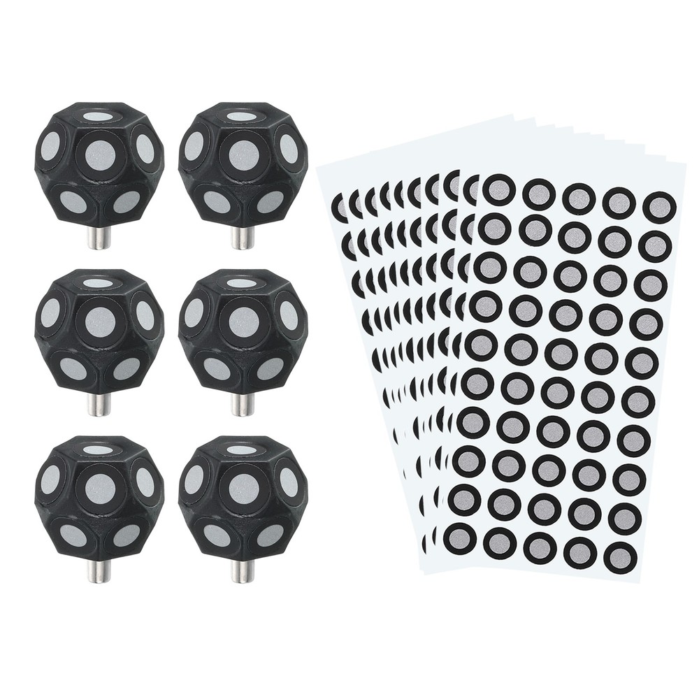 6 Pcs 3D Magnetic Ball Marker with 1000 Pcs 6x10mm 3D Scanning Markers gallery