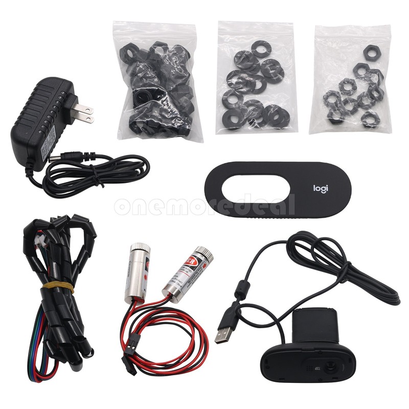 Open Source 3D DIY Laser Scanner Plate Kit w/Adapter Object For Ciclop Printer gallery