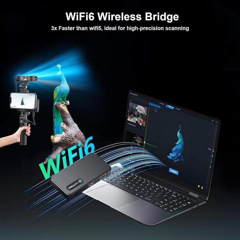 Creality CR-Scan Ferret Pro 3D Scanner Fast Scan Portable for iOS Mac Windows gallery