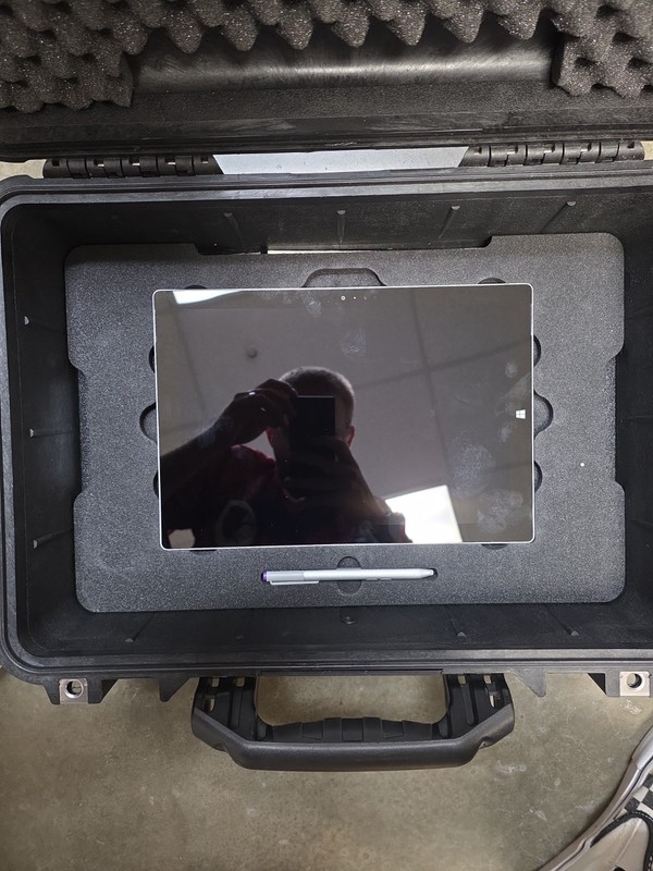 FARO Freestyle3D X Handheld 3D Laser Scanner w/ Case Tablet Calibration Plate gallery