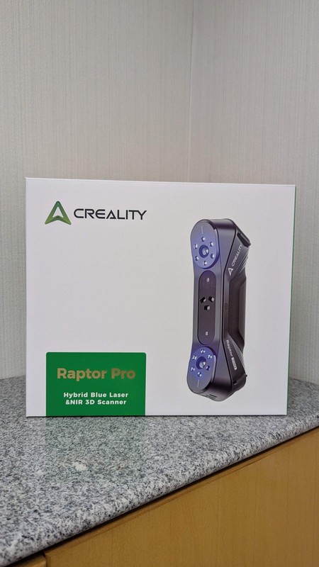 Creality Raptor Pro 3D Scanner | Hybrid Blue Laser & NIR | 0.02mm Accuracy 5K gallery