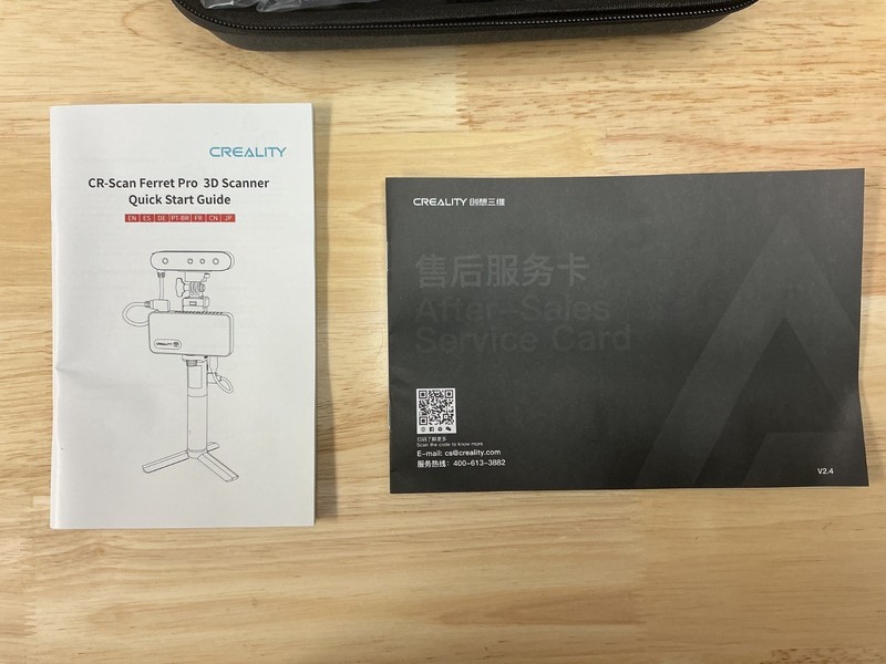 Creality 3D Scanner CR-Scan Ferret Pro for 3D Printing gallery