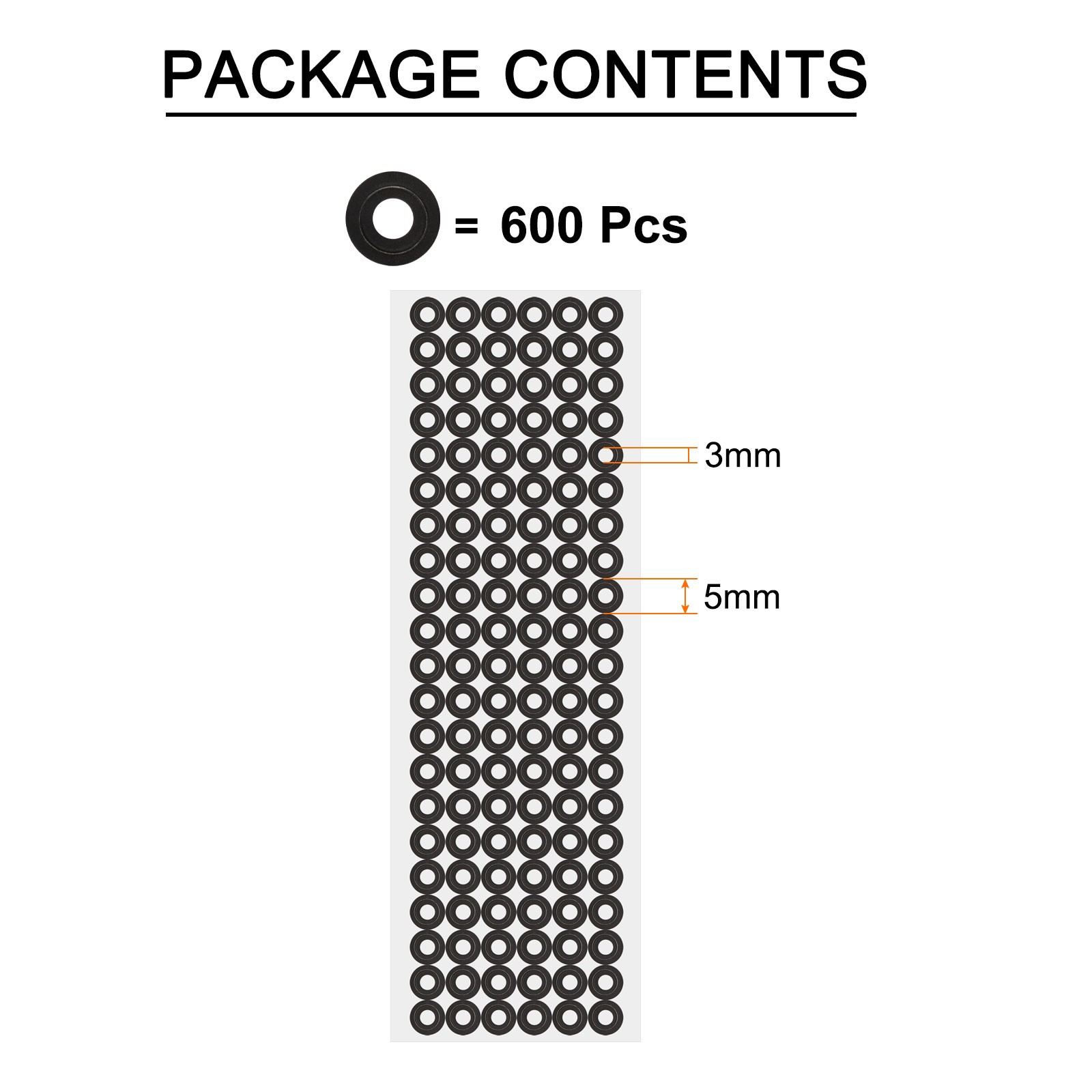 600 Pcs 3D Scanner Markers 3mm for 3D Scanner, 3D Tracking Dots gallery