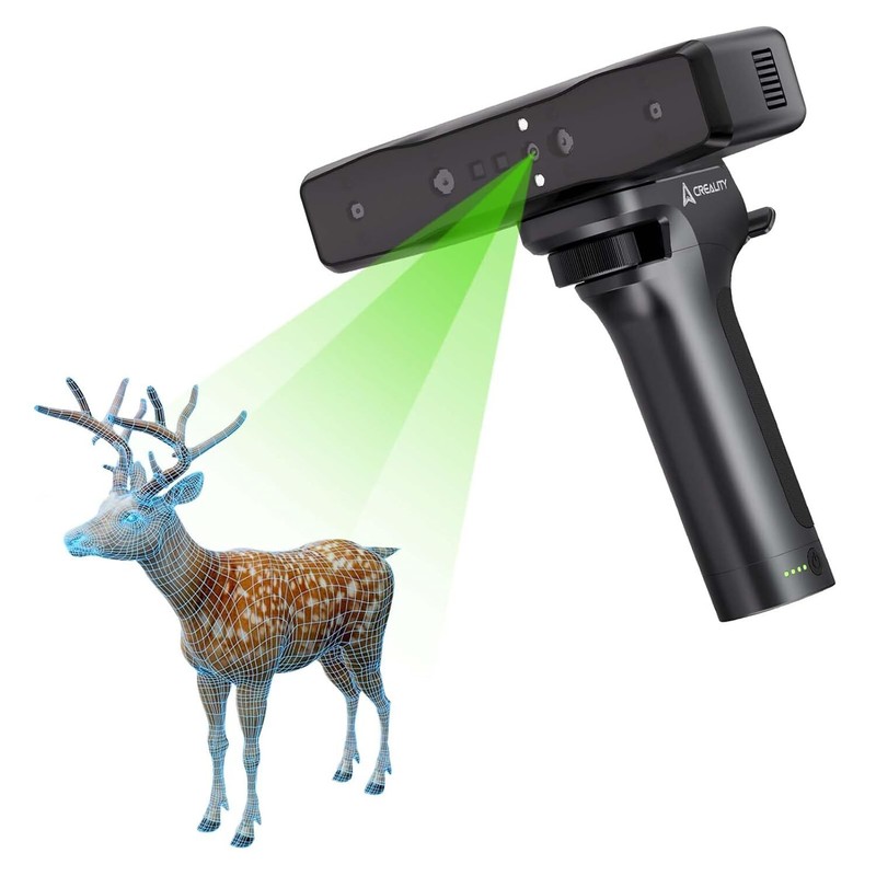 Creality Otter Lite 3D Scanner Handheld Wireless Scanner with 0.05mm Accuracy US gallery