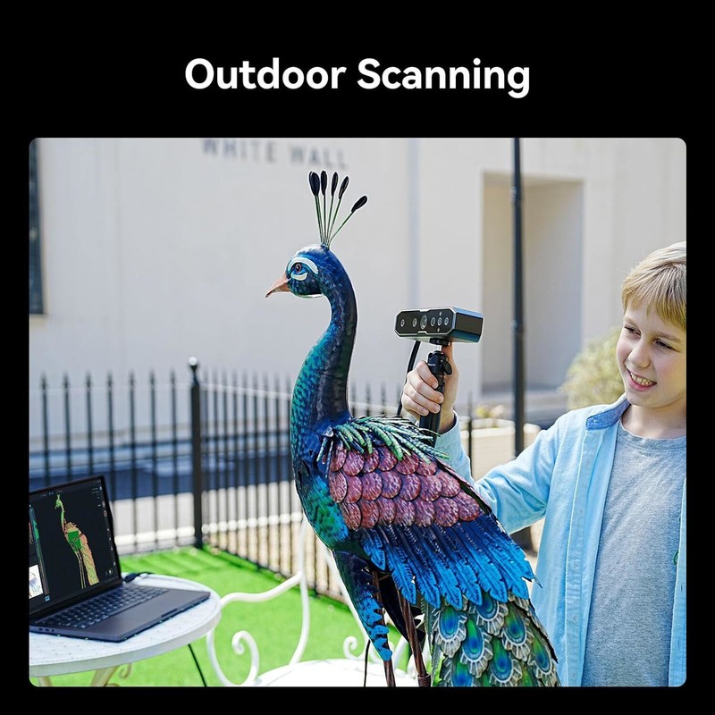 Creality Otter 3D Scanner with 0.02mm Accuracy Scan Black/Metal Without Spraying gallery