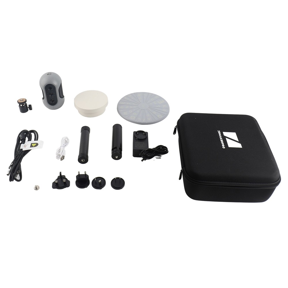 3DMakerpro Mole Handheld 3D Scanner For 3D Printer 0.05mm Accuracy & 0.1mm EFEO