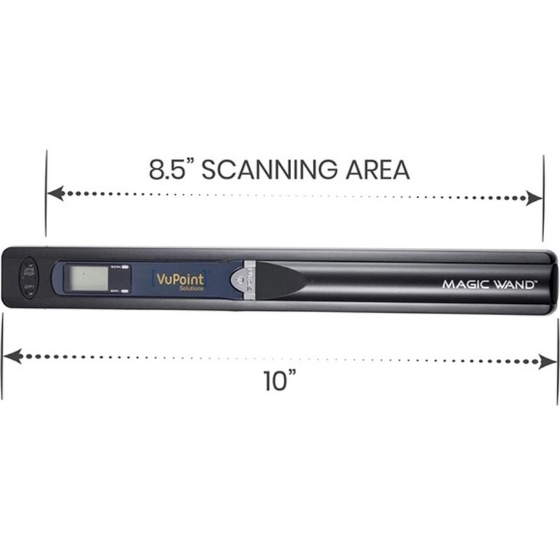 Magic Wand VuPoint Portable Scanner with Carrying Case & 4GB MicroSD Card. NWT. gallery