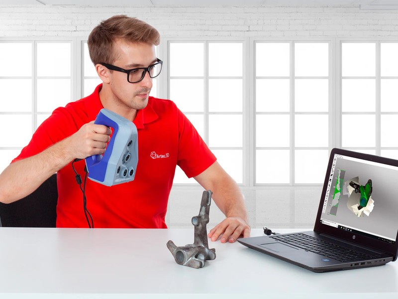 Artec Space Spider 3D Scanner (Demo Unit) gallery