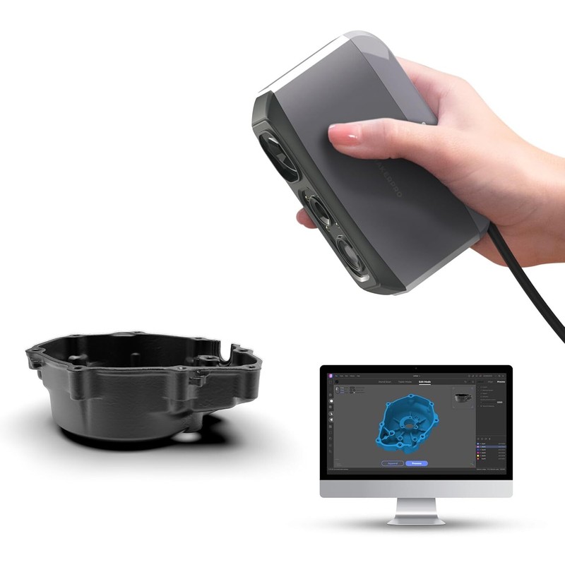 3DMakerpro Handheld 3D Scanner For 3D Printing 0.05mm Accuracy 10FPS Moose Lite gallery
