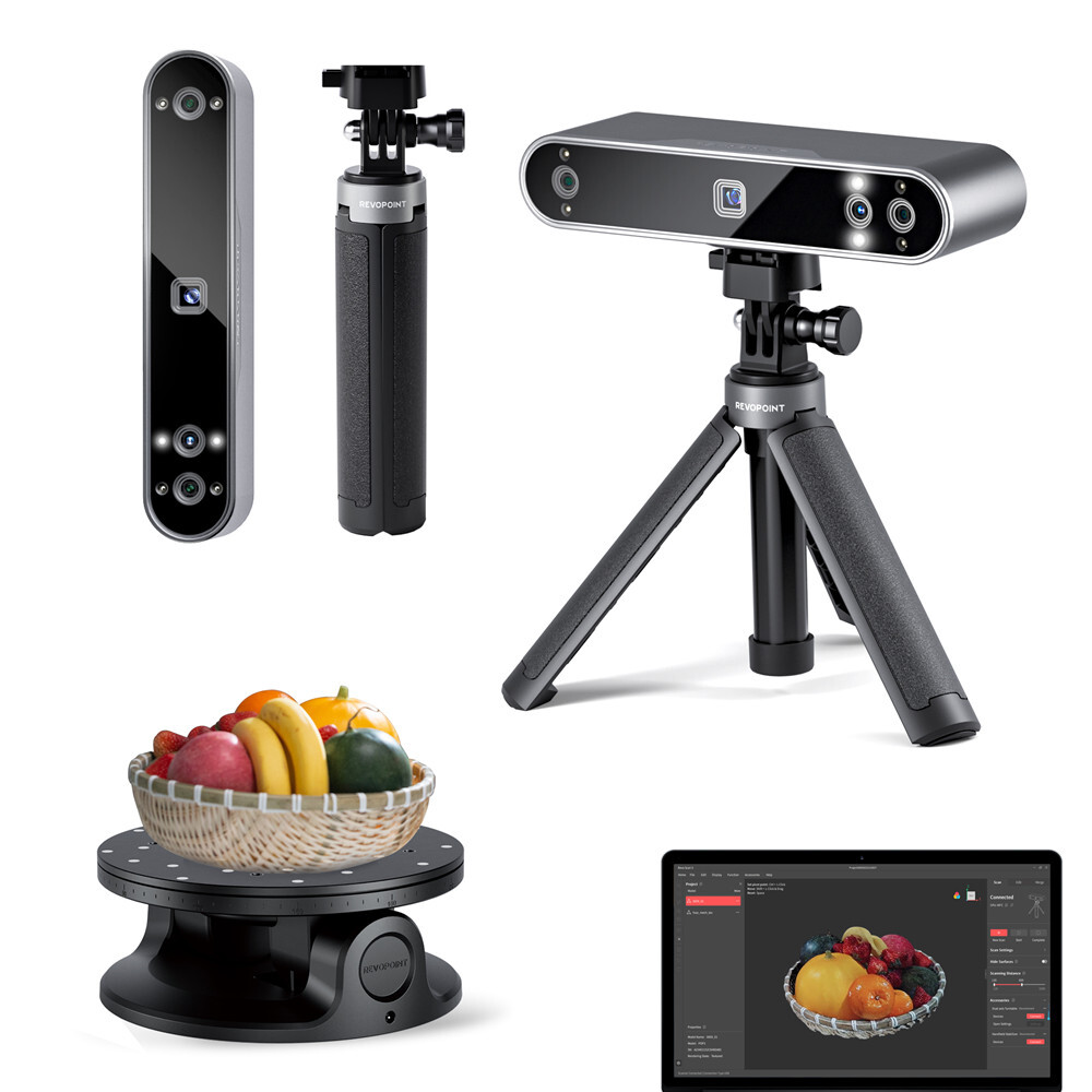 Revopoint Handheld 3D Scanner POP 3 POP 2 0.05 mm Precision for 3D Printing gallery