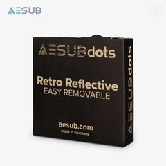 AESUBdots Retro-Reflective EASY REMOVABLE (Size: 3mm)