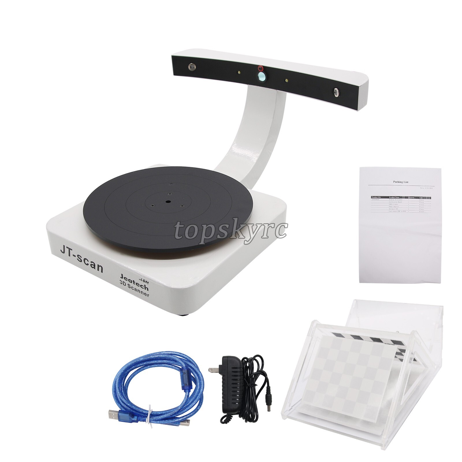 Dual Laser 3D Scanner JT-scan 2MP CMOS Image Sensor USB 2.0 for 3D Printer tpys1 gallery