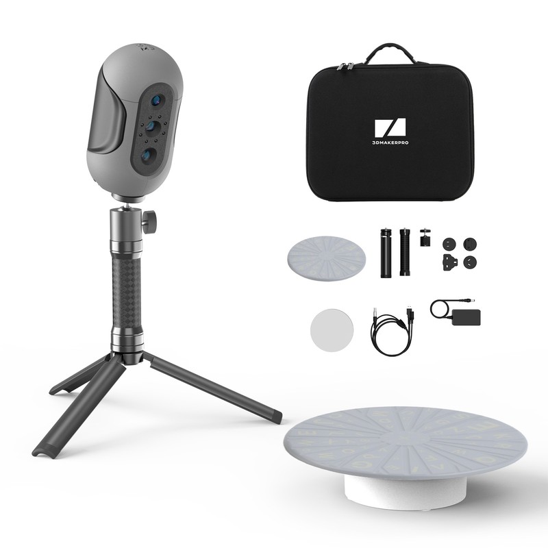 3DMakerpro Mole Handheld 3D Scanner For 3D Printer 0.05mm Accuracy & 0.1mm NRBU gallery
