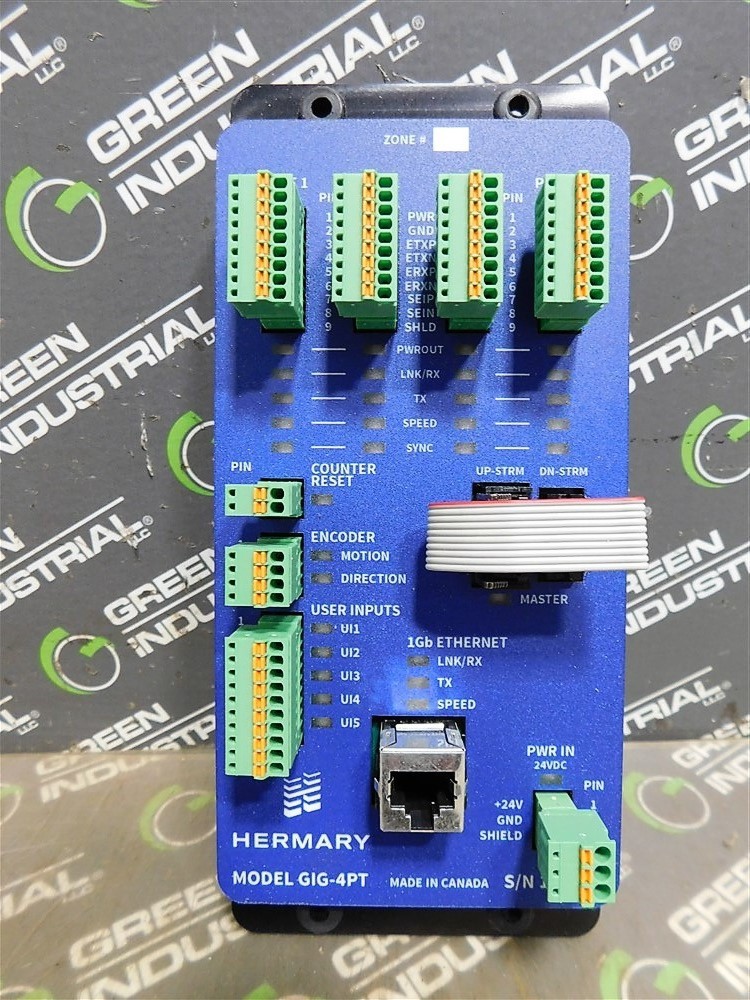 NEW Hermary GIG-4PT 4 Port Terminator Card for DPS and SL Scanners gallery