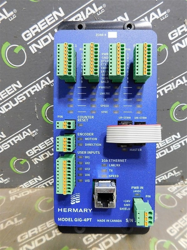 NEW Hermary GIG-4PT 4 Port Terminator Card for DPS and SL Scanners gallery