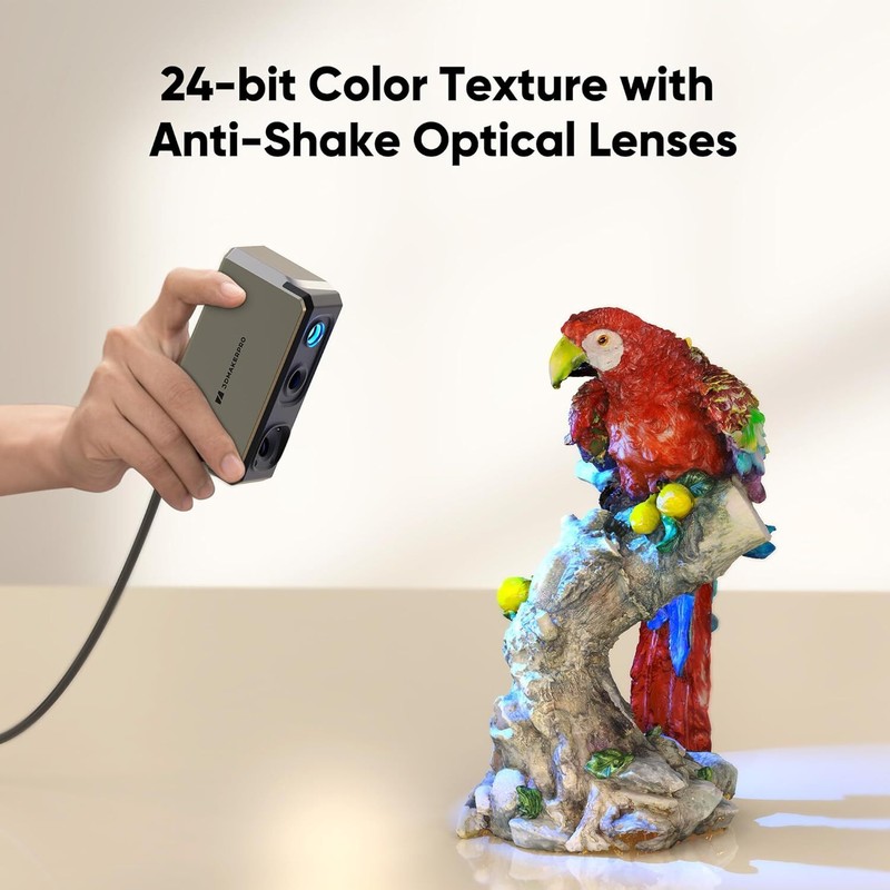 3DMakerpro Handheld 3D Scanner For 3D-Printing 0.01mm Accuracy 10FPS Seal New gallery