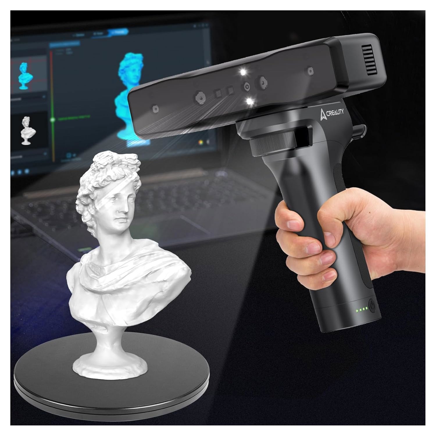 Creality Otter Lite 3D Scanner 0.05mm for 3D Printing 30fps Real-Time Scanning gallery