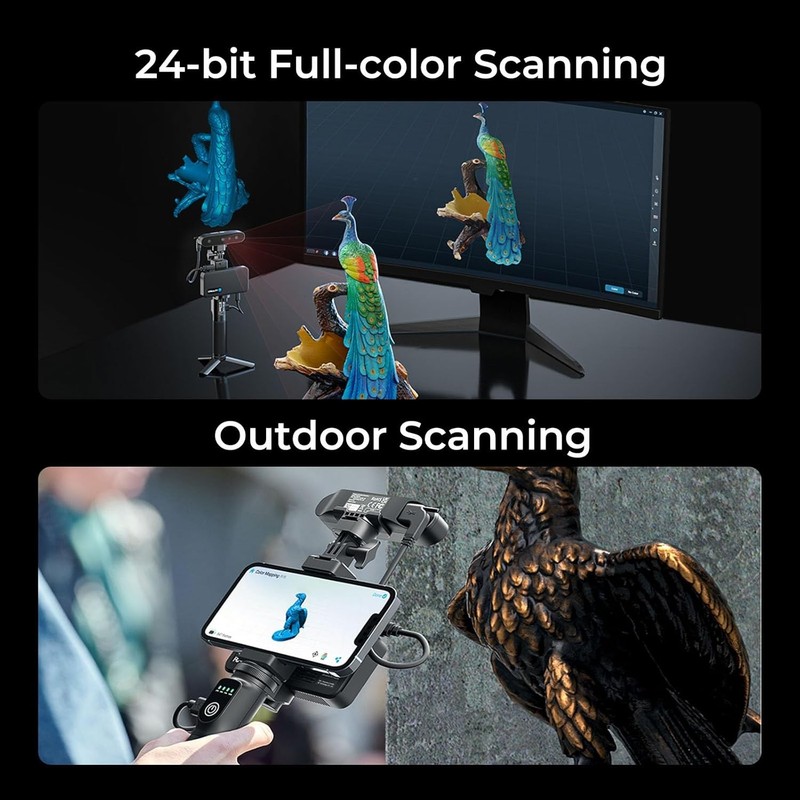 Creality 3D Scanner CR-Scan Ferret Pro for 3D Printing, Upgrade Handheld Scanner gallery