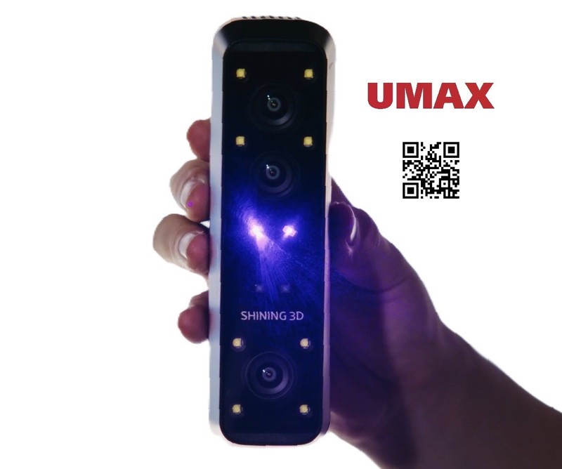 Shining3D Einstar Rockit Wireless Handheld Laser 3D Scanner w/ Scanning SW +MORE gallery