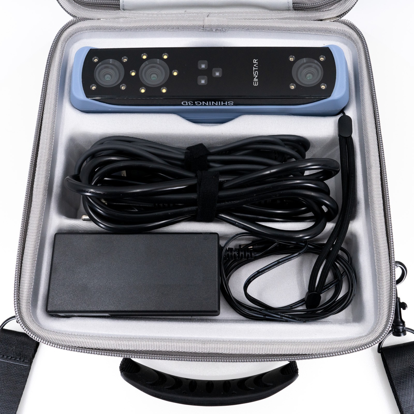 Shining3D Einstar Handheld 3D Scanner IR VCSEL 0.1mm Case Cables Tested gallery