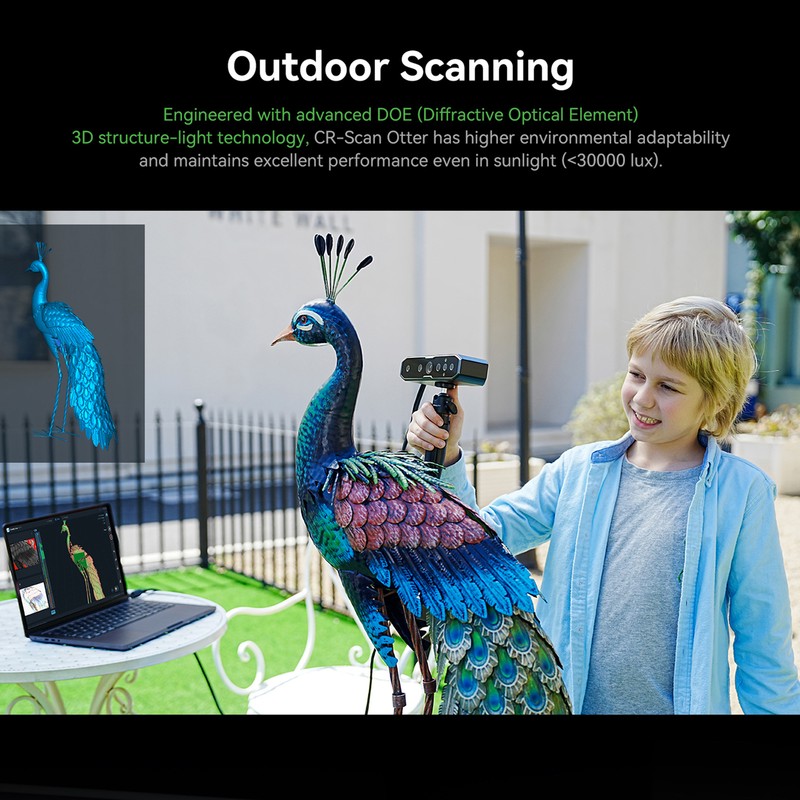 Creality CR-Scan Otter 3D Scanner Reverse Engineering Handheld Scanner K6G7 gallery