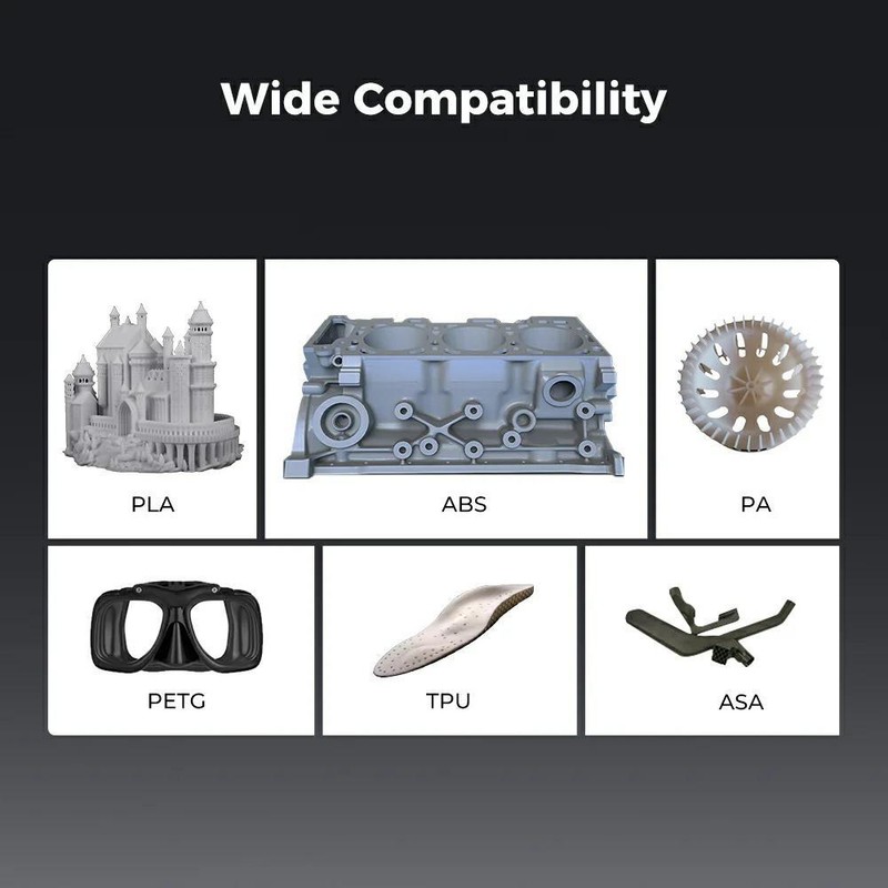 Creality Hi Epoxy Resin Build Plate 280*265mm Print Platform High Strength gallery