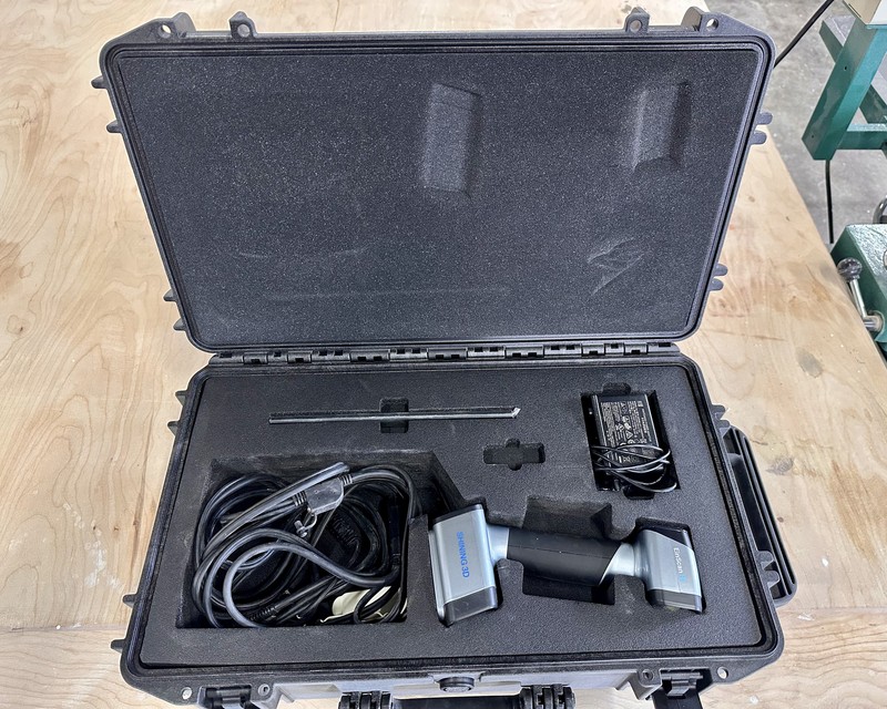 Einscan HX Handheld 3D Scanner in Wheeled Hard Case, Barely Used gallery
