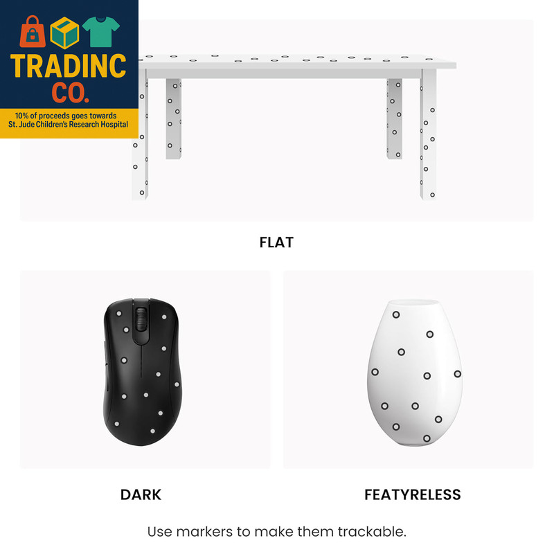 6.0 Mm 3D Scanning Marker Dots for 3D Scanners, 3D Tracking Dot, Reference Point gallery