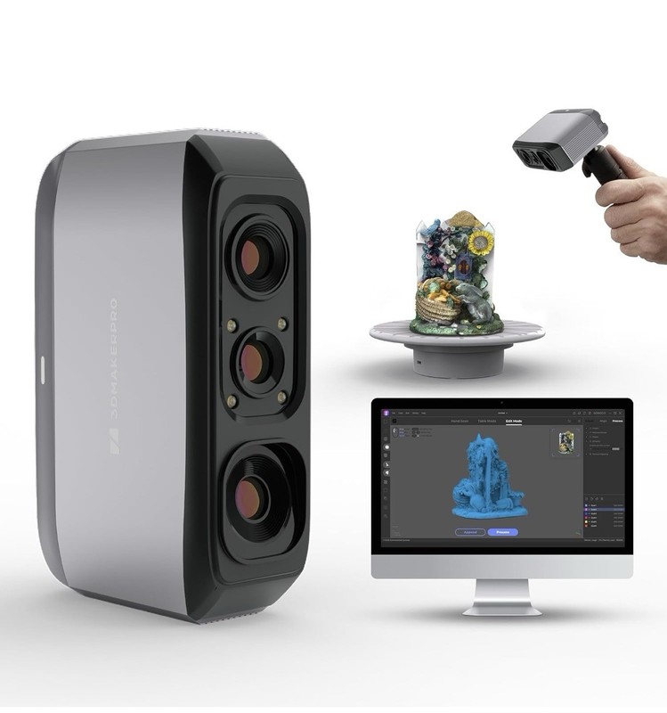3DMakerpro Moose Lite Premium 3D Scanner,NIR Light Source,0.05mm Accuracy gallery