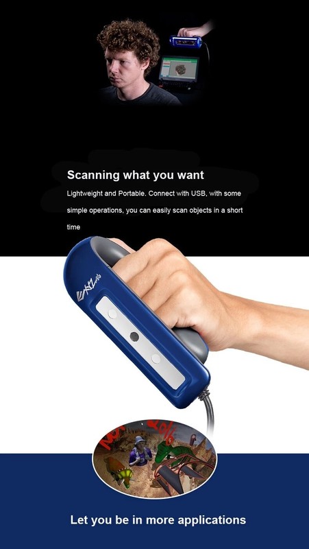 Portable 3d Scanner Hand-held Scanner 3d Multi-colour 3d Human Body 3D Scanners gallery