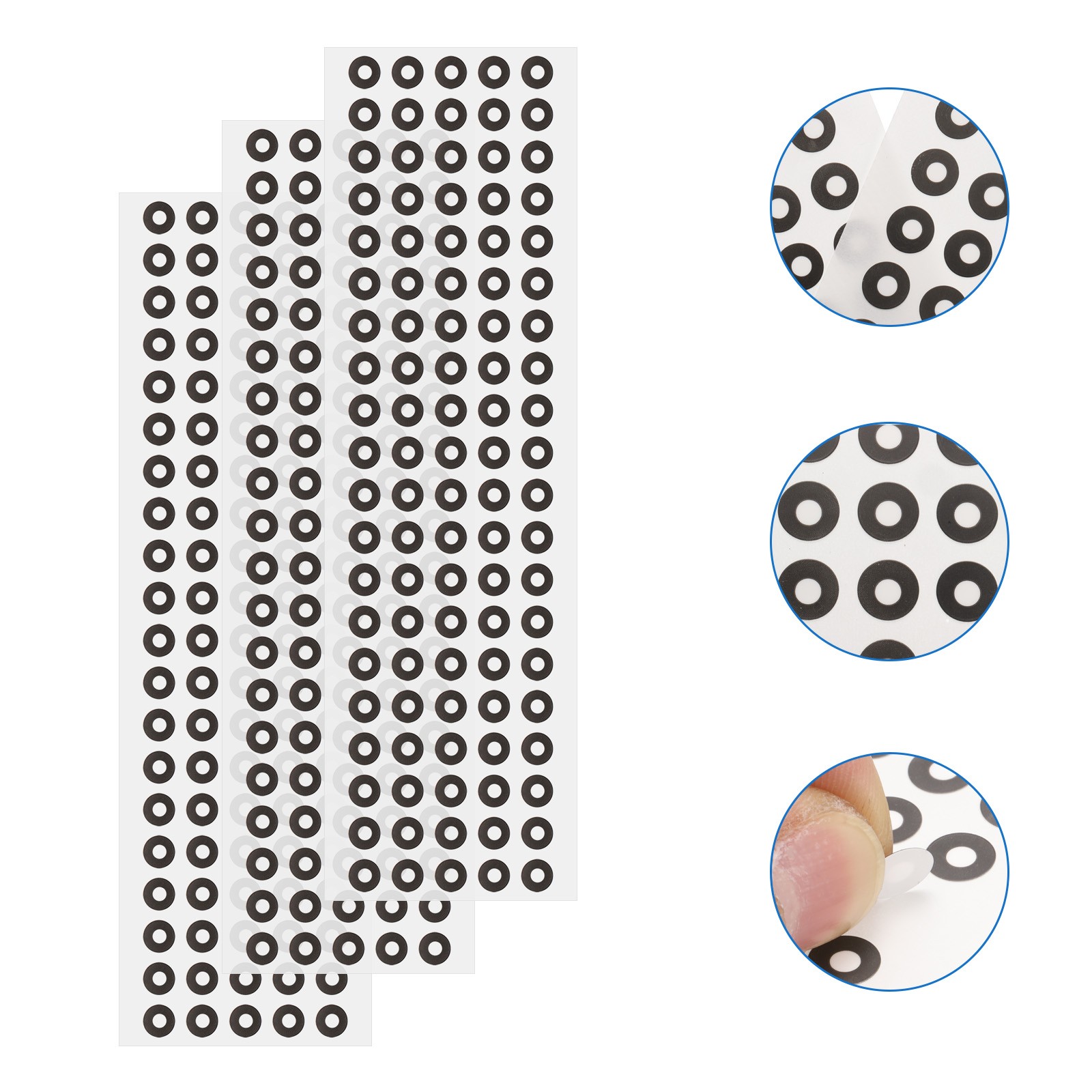300Pcs 3D Scanner Markers 3mm for 3D Scanner, 3D Tracking Dots gallery