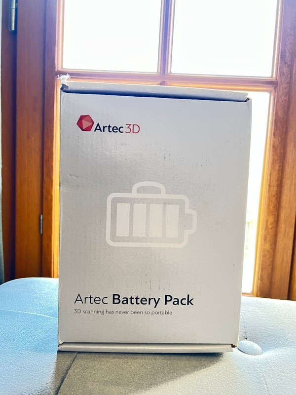 Artec Eva 3D Scanner (2021) + Battery Pack + Leather Case - Barely Used (5 hrs) gallery
