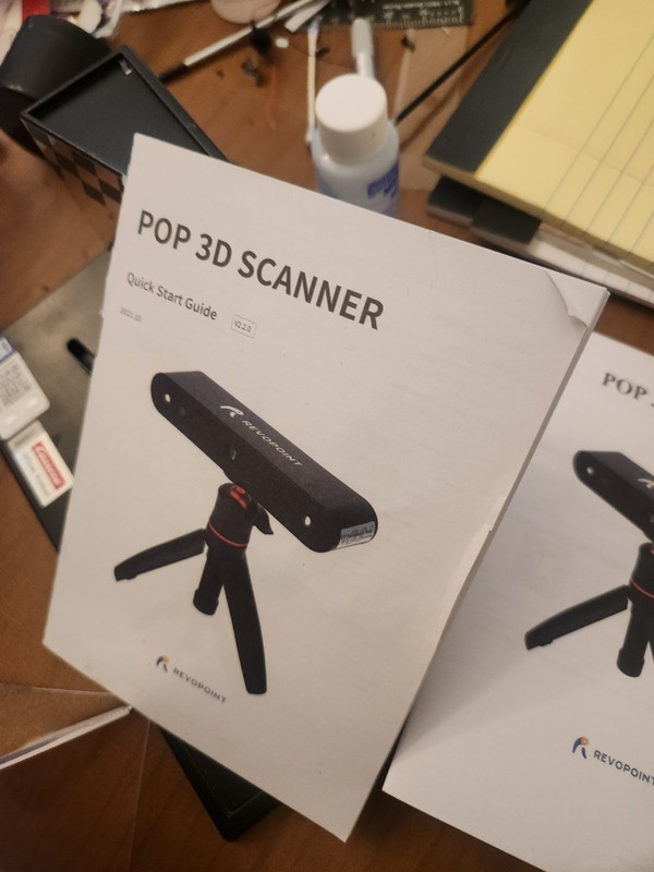 Revopoint Pop 3D Scanner High Precision Handheld Scanner Kit with Tripod G2U gallery