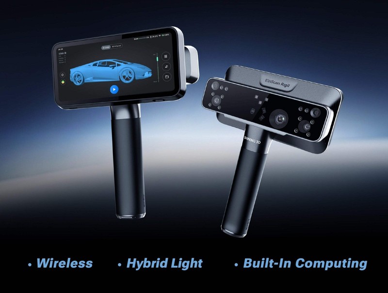 EinScan Rigil | The Tri-Mode Laser 3D scanner gallery