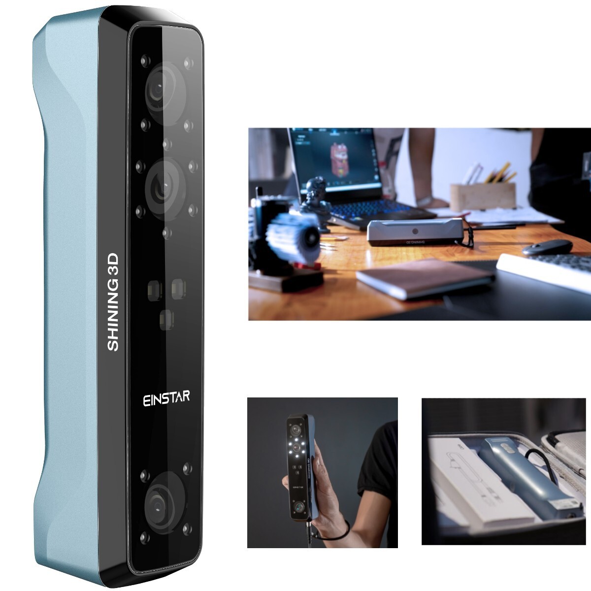 Shining3D [Einstar Handheld 3D Scanner] Full Color Scan with Scanning Software gallery