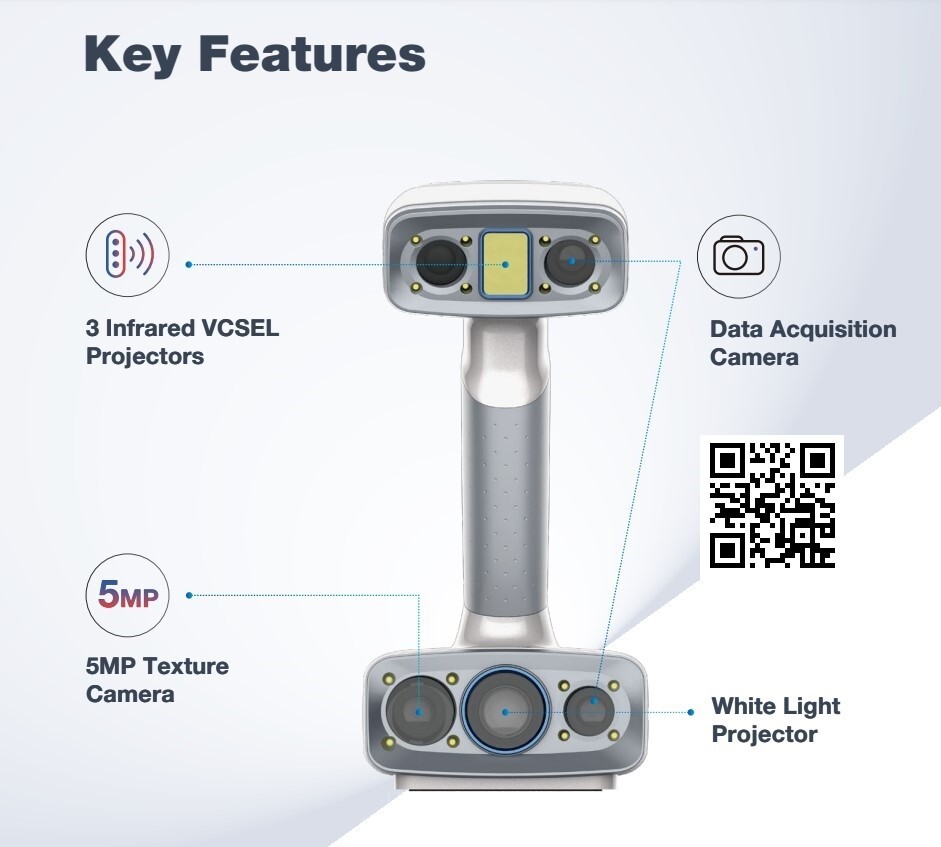 Shining3D EinScan H2 3D Scanner for Medical Design Reverse Engineering gallery