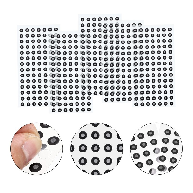1200 Pcs 3D Scanner Markers 3mm High Reflective 3D Scanning Dots(3x6mm) gallery