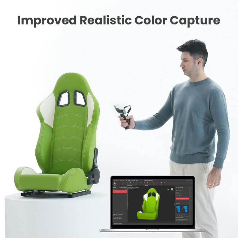 Revopoint RANGE 2 3D Scanner Handheld 0.1 mm Precision for 3D Modeling gallery