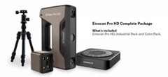 Einscan Pro HD Complete Package! Einscan Pro HD, Industrial Pack and Color Pack.