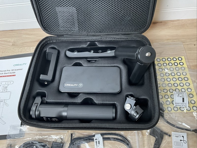 NO BOX Creality CR-Scan Ferret Pro 3D Scanner Fast Scan for iOS Mac Windows gallery